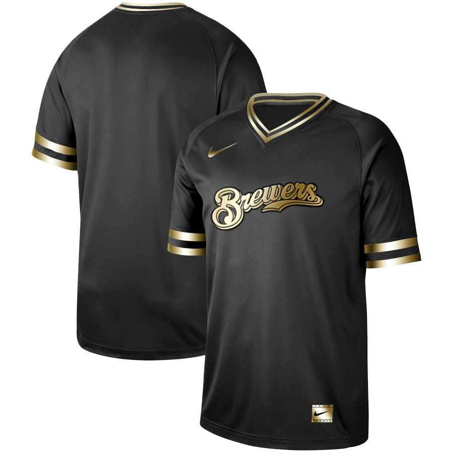 Brewers Blank Black Gold Nike Cooperstown Collection Legend V Neck Jersey Dzhi,We sell and wholesale Brewers Blank Black Gold Nike Cooperstown Collection Legend V Neck Jersey Dzhi on line form chian!